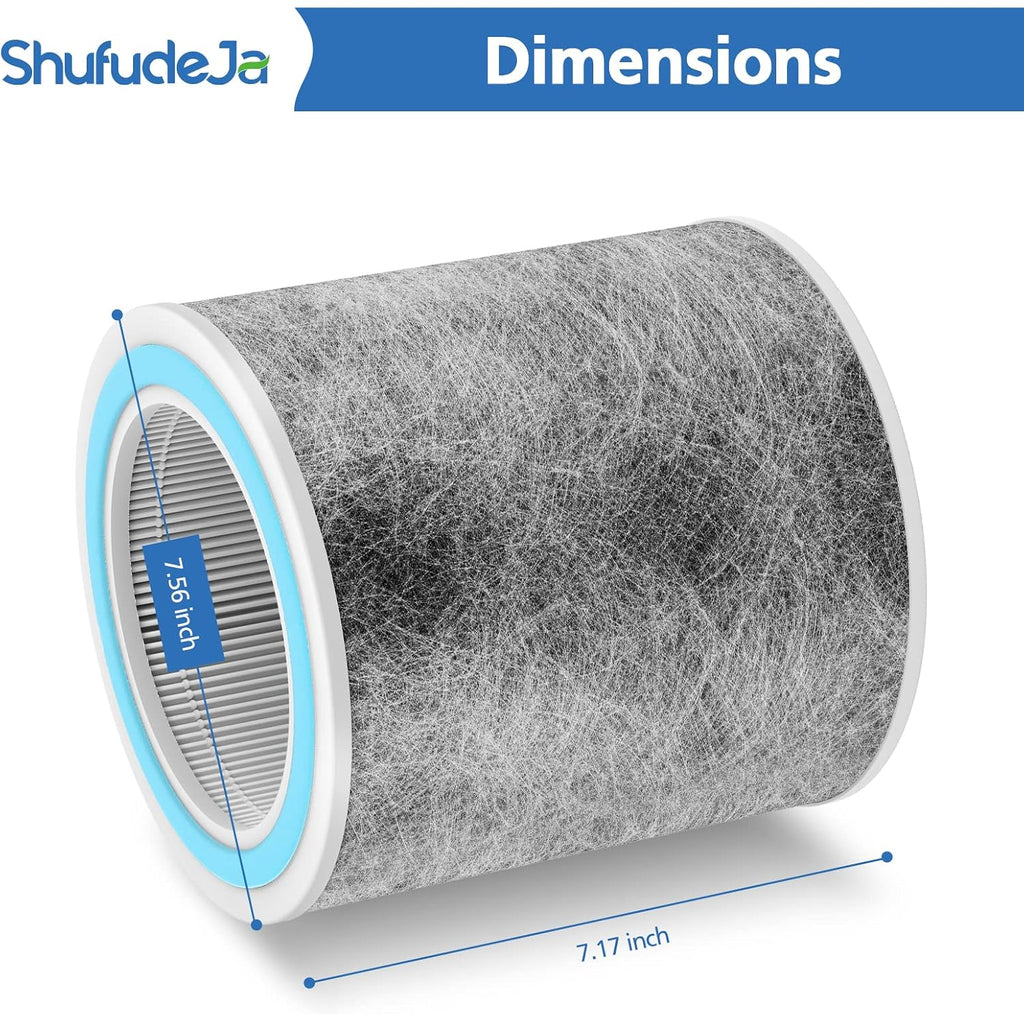 2 Pack Hp102 Replacement Filter For Shark Hp102 Air Purifier