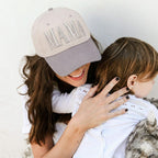 Womens Mama Trucker Hat, Vintage Embroidered Mom Baseball Cap, Trendy New Mama Gifts For Women