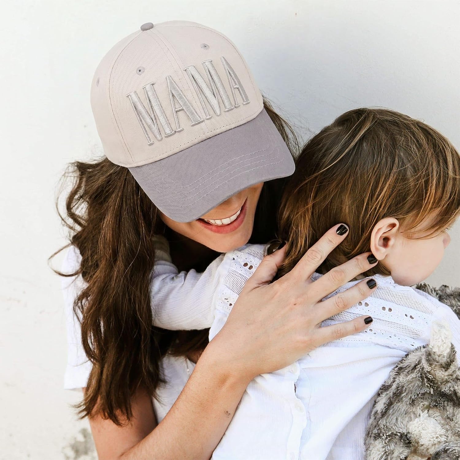 Womens Mama Trucker Hat, Vintage Embroidered Mom Baseball Cap, Trendy New Mama Gifts For Women