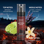 AMOADO Men’s Body Spray Set – Body Spray for Men,Deodorizing Body Mist Refreshing Spray, Aluminum-Free Cologne for Him, Oriental & Woody Scents,Each 3.4 fl oz