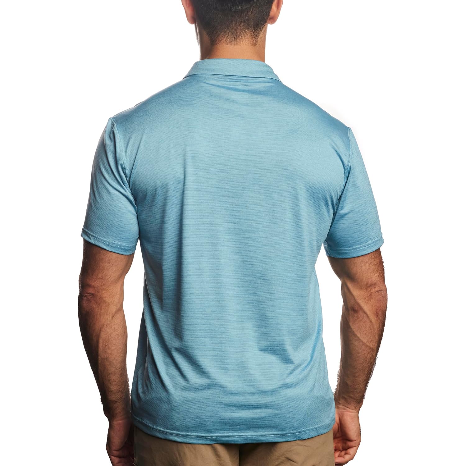 Arctic Cool Men’S Polo Instant Cooling Moisture Wicking Performance Upf 50+ Short Sleeve Polo