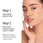 Neutrogena Hydro Boost Hydrating Tint, Lightweight Foundation For Dry Skin, Hyaluronic Acid, Moisturizing Skincare Makeup, Oil-Free, Water-Gel, Smooth Natural Coverage, Nude 40, 1.0 Fl Oz