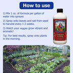 Neptune’S Harvest Organic Tomato & Vegetable Plant Fertilizer (2-4-2) - Liquid Plant Food W/Fresh Fish, Seaweed, Molasses, Yucca Extract, & Humic Acids - For Vegetable Garden (Pint)