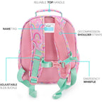 Girls Backpack 5-8: Lightweight Kids Backpacks For Girls - Girl Bookbag For Elementary School - Rainbow Pink