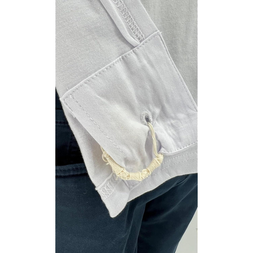 Pack Of Tzitzit T Shirt V Neck, Kosher Sephardic Tzitzis Judaica 100% Cotton Tallit Katan Men Boys Undershirt For Camp School