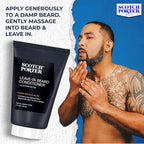 Scotch Porter Restorative Leave-In Beard Conditioner – Deep Conditioning Softener with Lightweight Feel, Reduces Frizz & Provides Long-lasting Hydration & Shine to Dull, Dry, Coarse Beards – 4 oz.