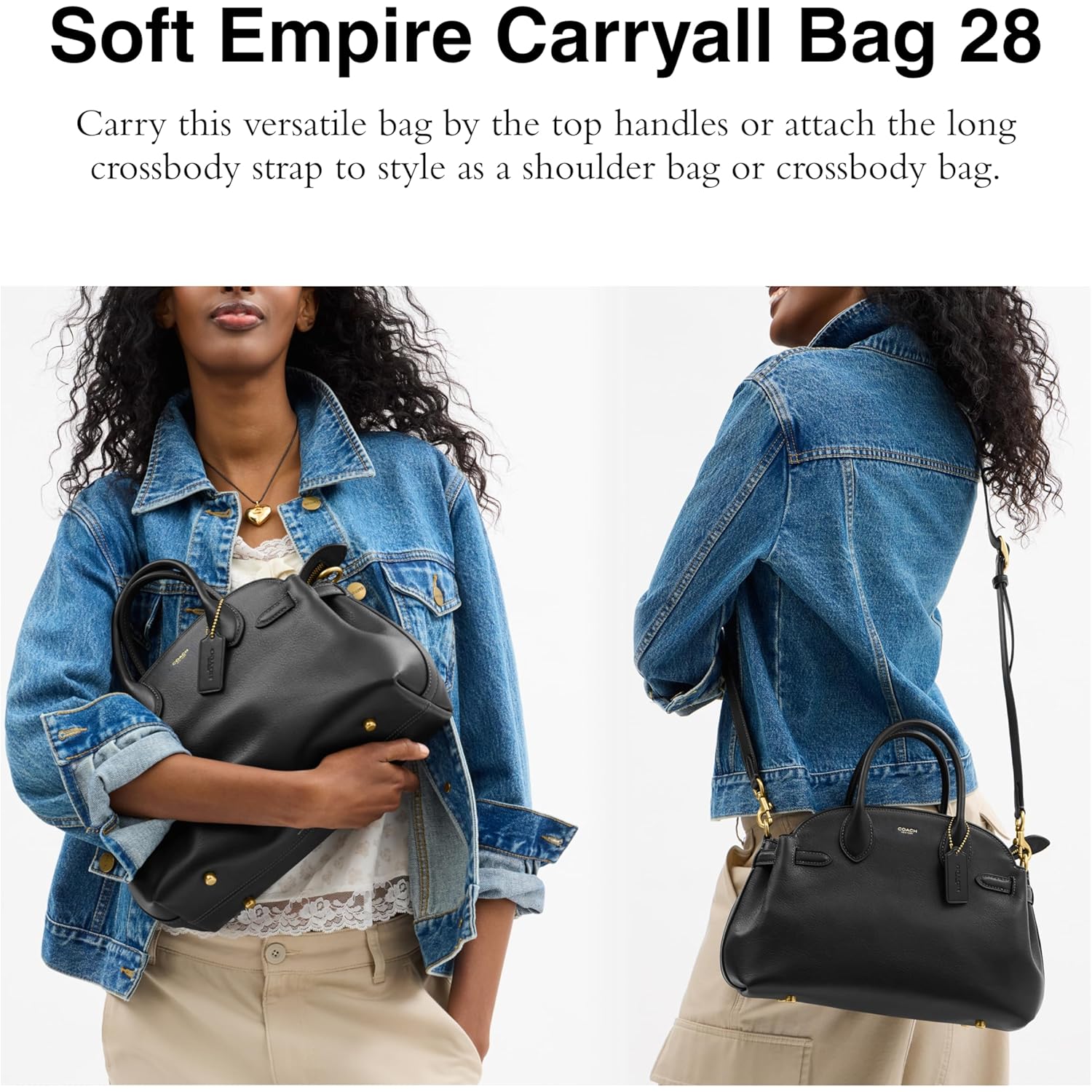 Coach Soft Empire Carryall 28
