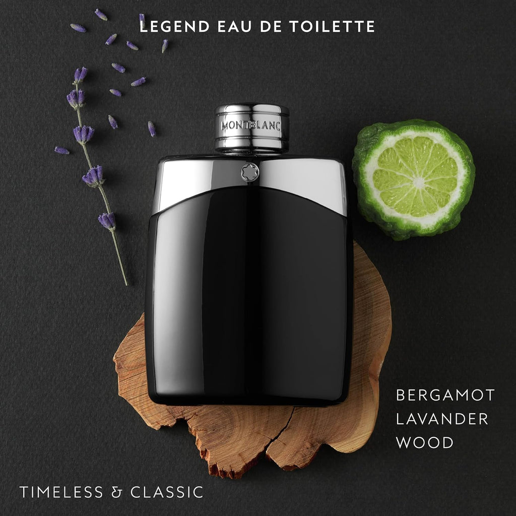 MONTBLANC - Legend Eau de Toilette - Men's Fragrance - Fresh & Fougere - With notes of Bergamot, Jasmine & Sandalwood