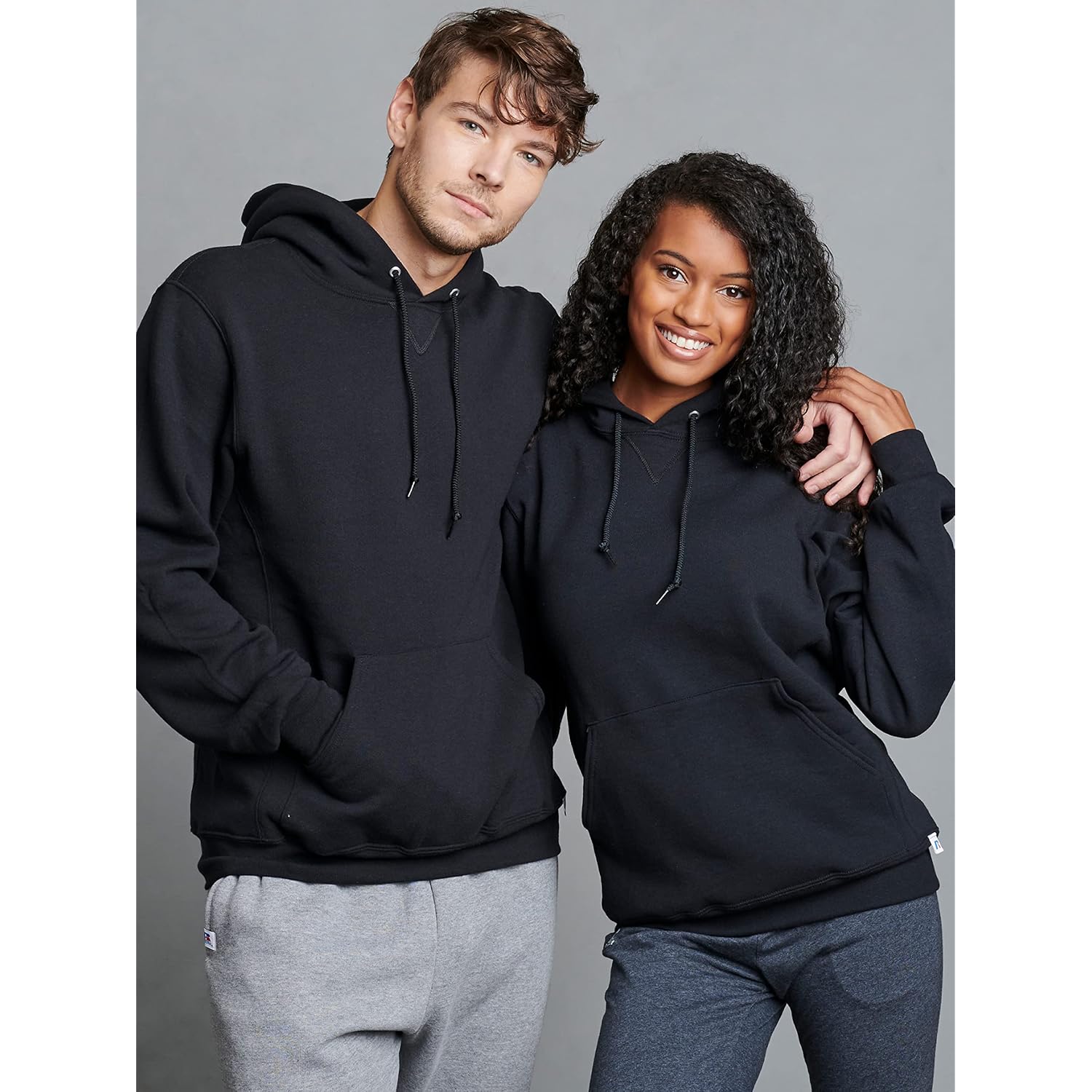 Russell Athletic Mens Dri-Power Fleece Hoodies, Moisture Wicking, Cotton Blend, Relaxed Fit, Sizes S-4X