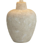 Romeo 23 1/2" High Table Lamps Set Of 2 Distressed Earth Jar Farmhouse | Coastal Beige Rustic Natural Cottage Living Room Bedroom Bedside Nightstand House Office Home Family