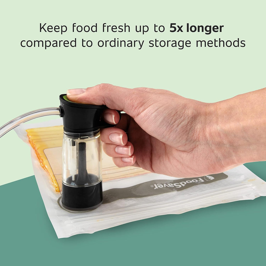 Foodsaver 1-Quart Bpa-Free Multilayer Construction Vacuum Zipper Bags
