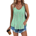 Zeagoo Womens Flowy Tank Tops Spaghetti Strap V Neck Camisole Dressy Casual Summer Loose Fit Sleeveless Shirts