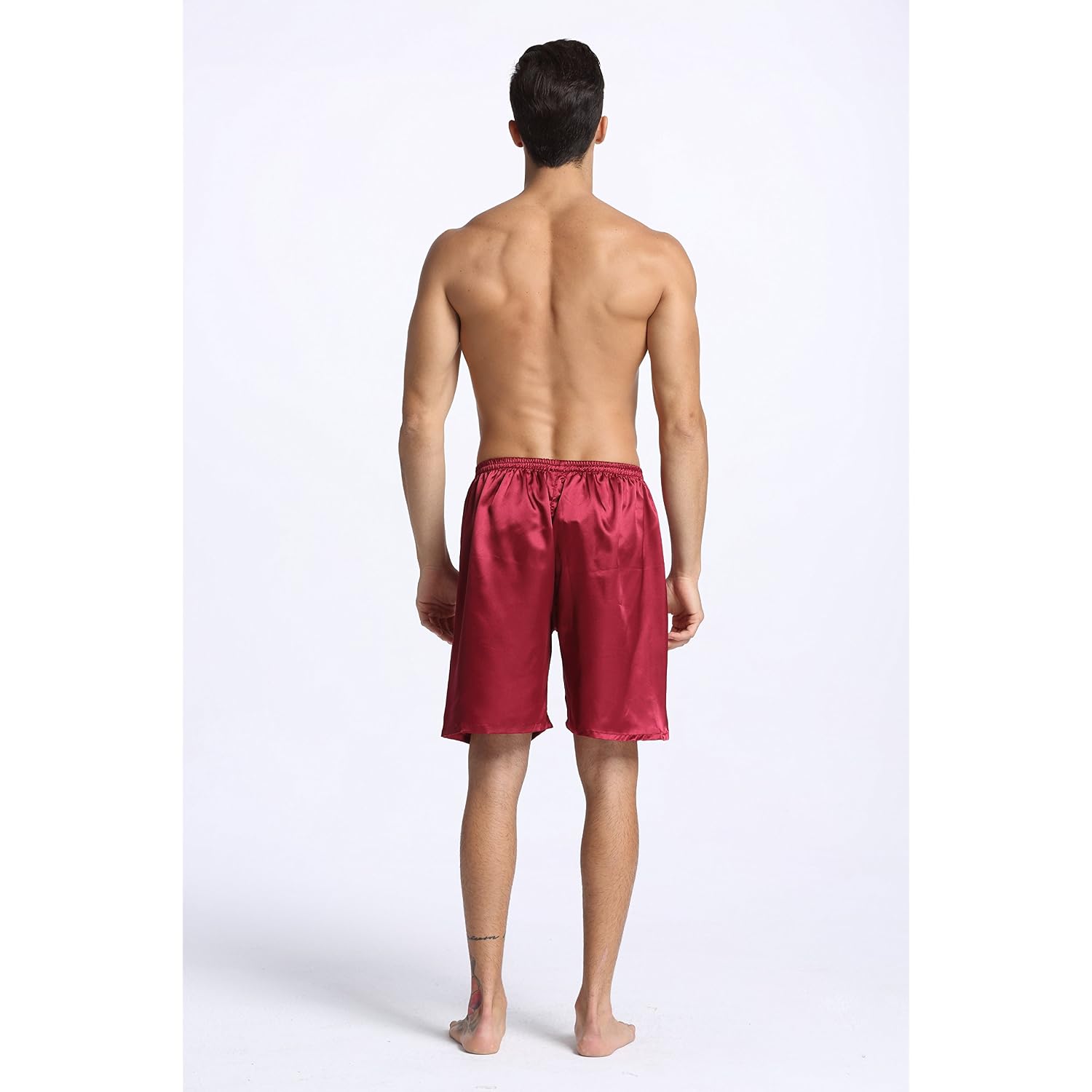 Tony And Candice Men'S Satin Boxers Shorts Combo Pack Underwear