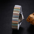 Oidea Women'S Stretch Band Quartz Watch Large Face Easy Reader Dial