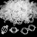 200 Pcs Plastic Trellis Plant Support Clips For Support, Grape And Tomato Vine, Vegetables Plants, Garden Clips To Grow Upright Makes Plants Healthier