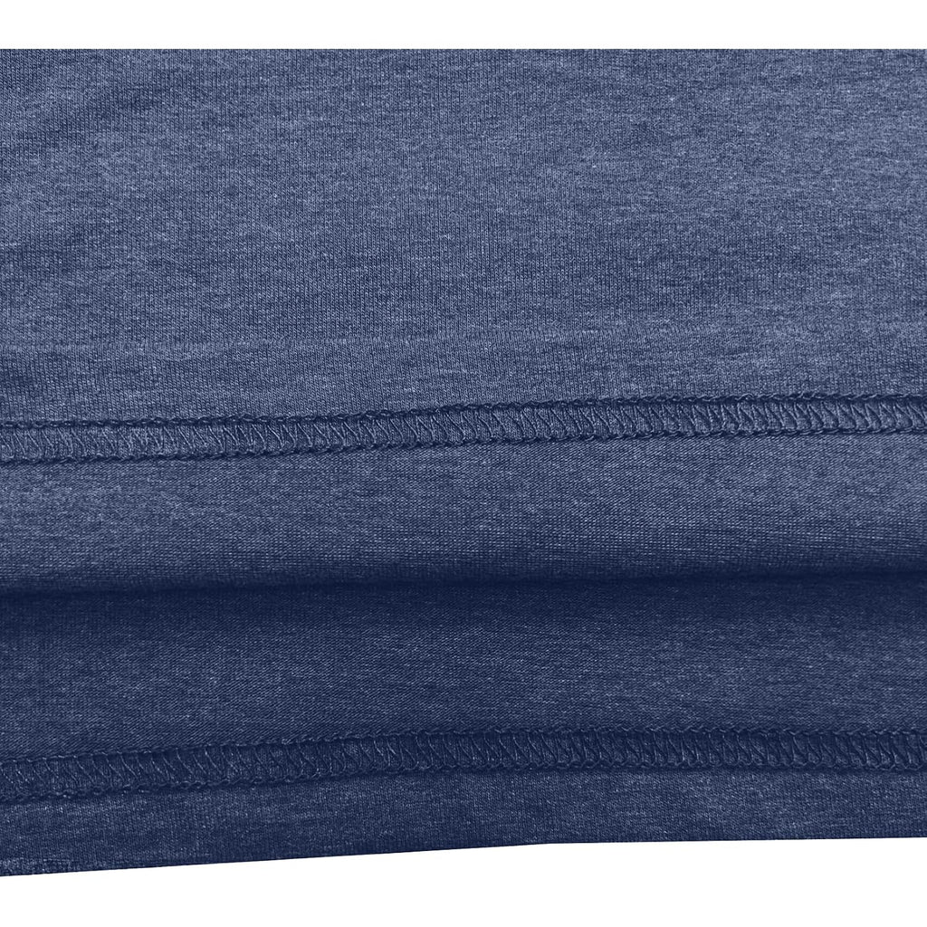 Women Graphic T-Shirts Cute Tees Summer Causal Tops Heather Navy