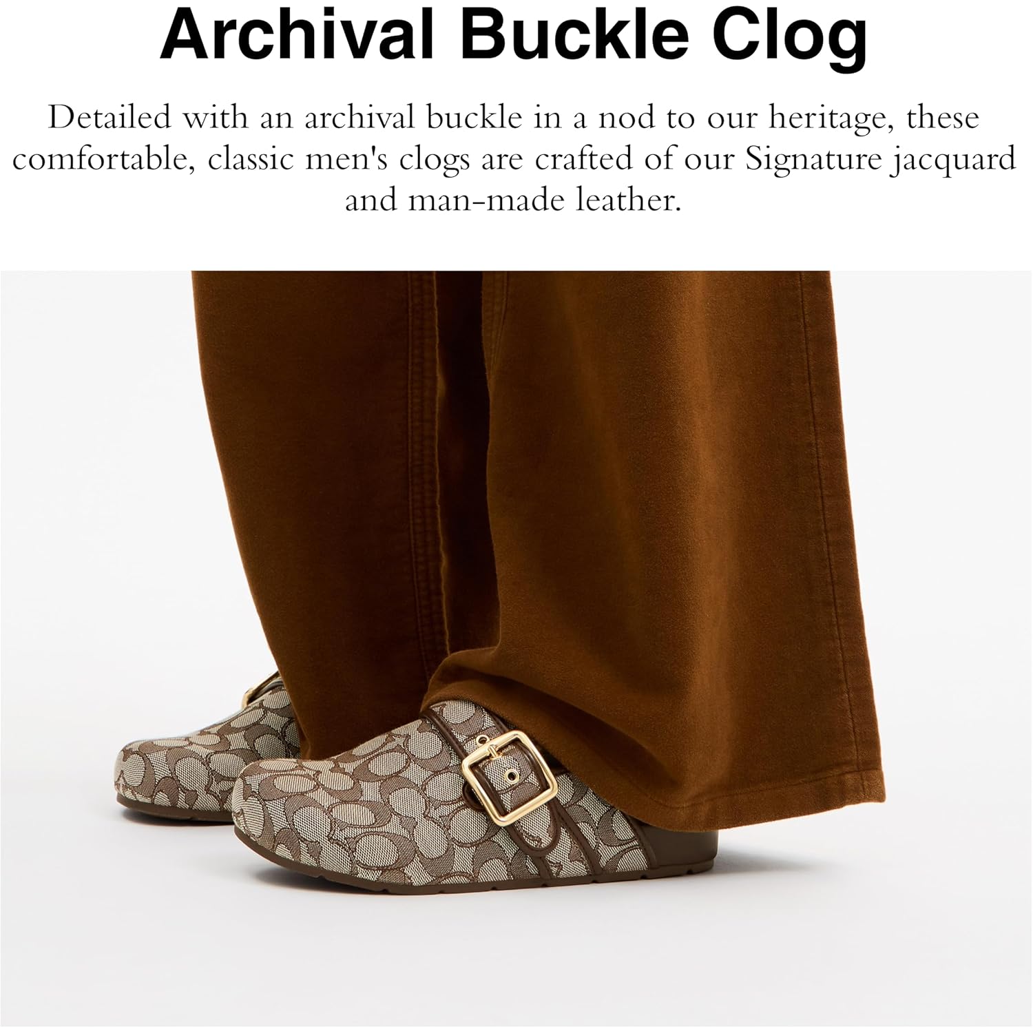 Coach Women'S Archival Buckle Clog