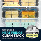 Silicone Freezer Trays With Lids, 1-Cup Soup Container Style Ice Cube Trays For Freezer - Leakproof, Dishwasher,Oven Safe, Stackable, Ideal For Frozen Broth, Leftovers & Meal Prep, Bpa Free 2 Pack