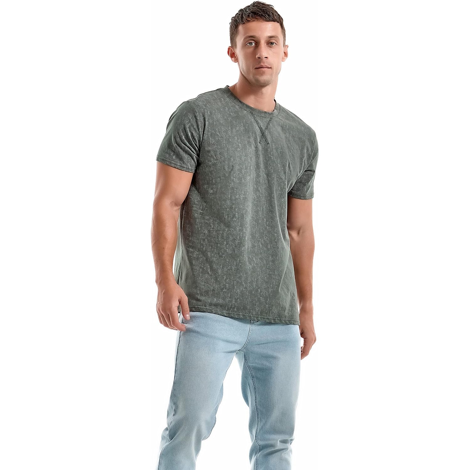 Kliegou Men'S T-Shirts - Premium Cotton Crew Neck Tees S - 4Xl
