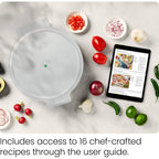 Chefman Everything Maker & Pizza Oven – 1440W Countertop Electric Pizza Maker With 12” Nonstick Cooking Plates, Plus Makes Quesadillas, Omelettes And More, With Indicator Lights And Vertical Storage