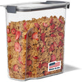 Rubbermaid Brilliance Airtight Cereal Food Storage Container, Shatterproof, Bpa-Free And Dishwasher-Safe, 32Oz Capacity