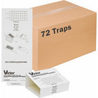 Victor M309 Professional Glue Boards For Insect And Rodent Monitoring - 72 Glue Boards