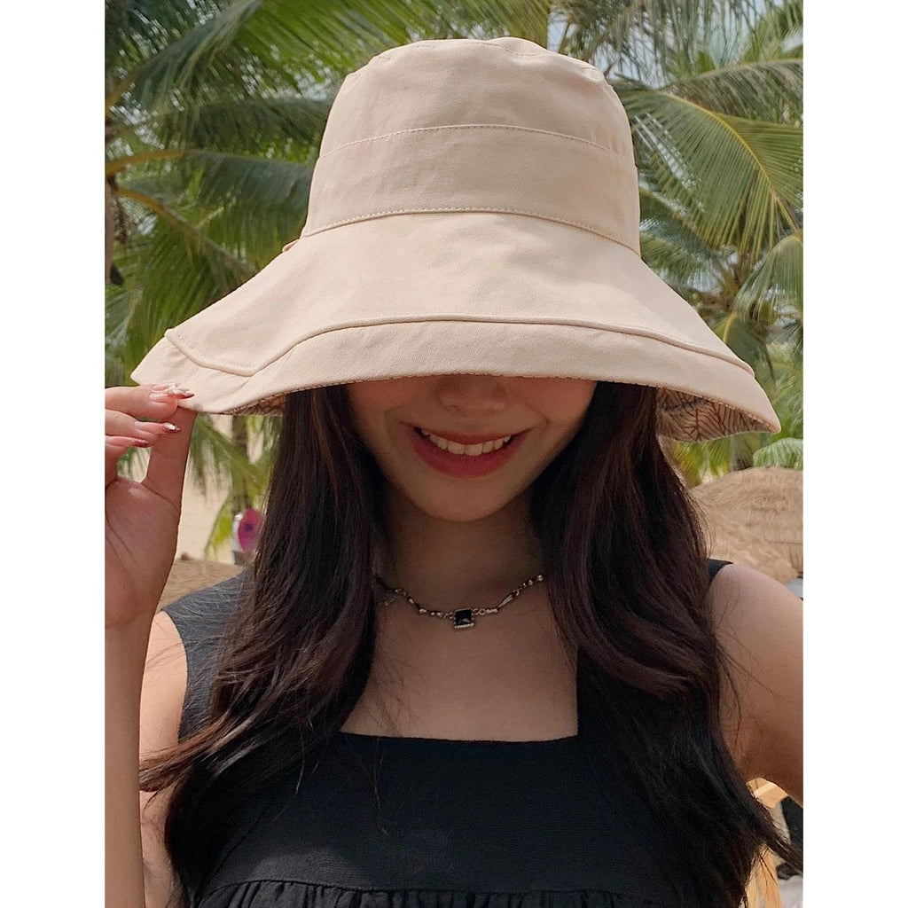 Farodor Women'S Reversible Bucket Hat Uv Protection Packable Travel Cap Wide Brim Sun Hats 2026