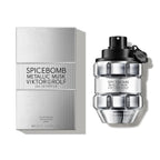 Viktor&Rolf - Spicebomb Metallic Musk - Eau De Parfum - Cologne For Men - Ambery Fragrance - With Warm Musk, Silver Suede & Black Pepper
