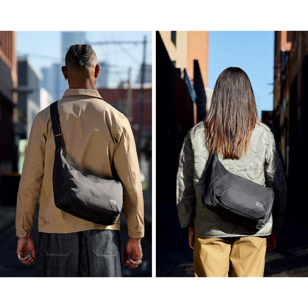 Bellroy Laneway Crescent Bag (12 Liter Streamlined, Crescent Crossbody With Internal And External Pockets, Adjustable Strap And Surprising Storage) - Ink