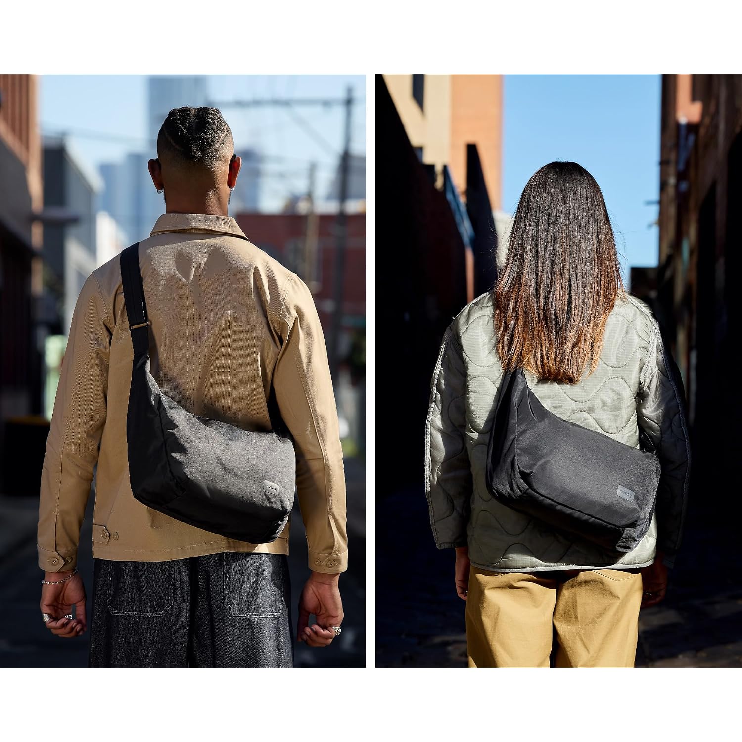 Bellroy Laneway Crescent Bag (12 Liter Streamlined, Crescent Crossbody With Internal And External Pockets, Adjustable Strap And Surprising Storage) - Ink