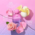 Nautica for Her Rose Island Giftset, 1.6 fl oz EDP + 2.5 fl oz Shower Gel, Notes of Lemon, Rose, and Musk, Women's Fragrance, Long Lasting, Mood-Boosting Fragrance, Vegan Formula
