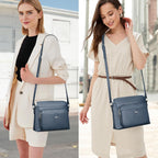 Genuine Leather Crossbody Bags For Women Small Ladies Handbags And Purses With Card Slots