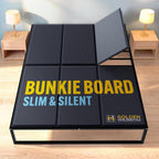 Premium 10Mm Queen Size Bunkie Board (60" X 80") – Slim Low-Profile Mattress Support – Quiet, Moisture-Resistant, Lightweight Bed Board For Platform & Slatted Frames