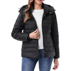 Women'S Winter Coat Lightweight Waterproof Puffer Jacket - Quilted Short Down Coat For Women, Warm Winter Jacket