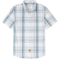 Dubinik® Mens Short Sleeve Button Down Shirts Soft Breathable Summer Vintage Regular Fit Lightweight Men'S Casual Shirt