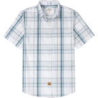 Dubinik® Mens Short Sleeve Button Down Shirts Soft Breathable Summer Vintage Regular Fit Lightweight Men'S Casual Shirt