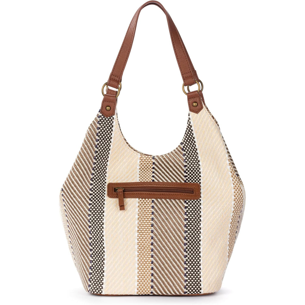 Sakroots The Sak Roma Shopper Shoulder Bag Large Purse & Tote Bag with Double Straps & Zipper Pockets for Everyday & Travel