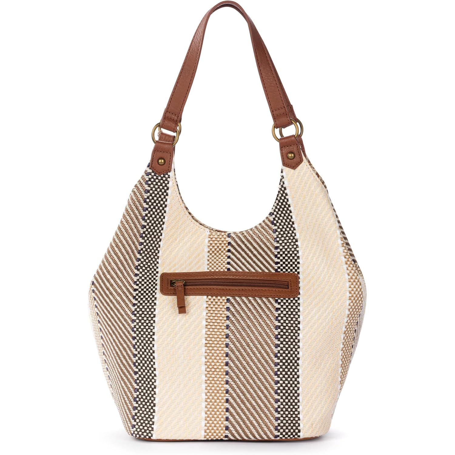 Sakroots The Sak Roma Shopper Shoulder Bag Large Purse & Tote Bag with Double Straps & Zipper Pockets for Everyday & Travel