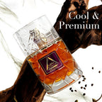 AFLUXE Long-Lasting Cologne for Men | Vanilla, Warm Spicy, Amber, Cinnamon Scent | Eau de Toilette 100ml Spray | Day to Night Fragrance