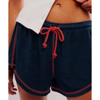 Womenâs Casual Shorts Comfy Drawstring Elastic Waist Summer Beach Workout Lounge Shorts for Women