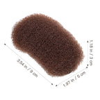 Beaupretty 3Pcs Volume Bump Up Hair Sponge Inserts And Puff Cushion Clips - Hair Styling Tools For Women Girls