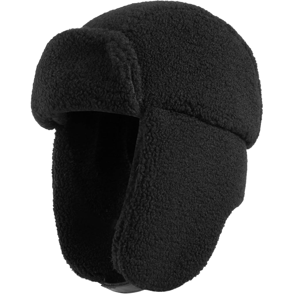 Faux Alpaca Wool Trooper Trapper Hat for Men Women, Winter Aviator Pilot Hat,Soft Fleece Warm Ear Flaps Windproof Outdoor
