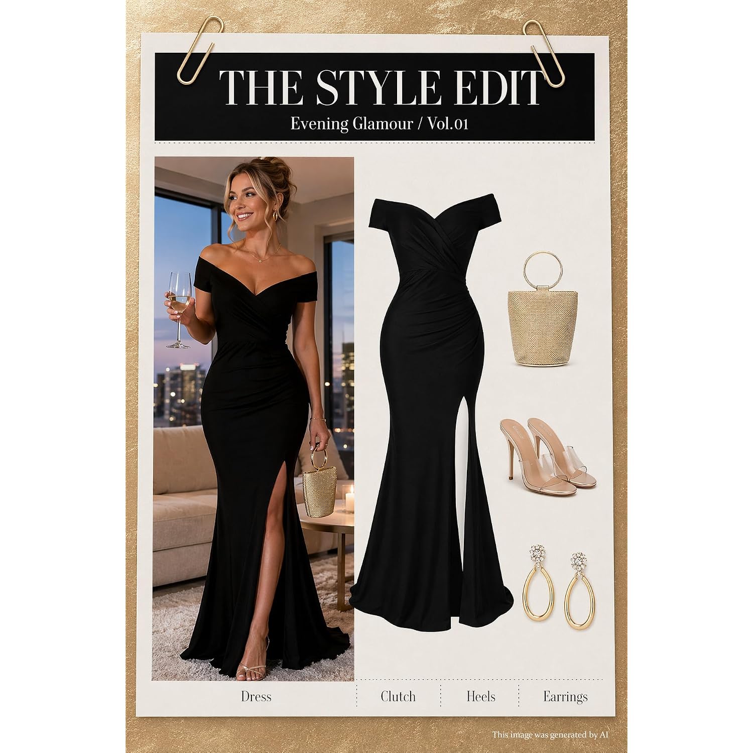 Women Sexy Off Shoulder Prom Evening Gowns Elegant V Neck Short Sleeve Wrap Formal High Split Wedding Guest Dress