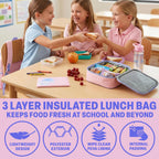 Get Trend Cinnamoroll Girls Backpack, Lunch Bag, Pencil Case, Water Bottle | Sanrio 4 Pc Set, 18In Bookbag, Insulated Lunch Bag, Pencil Pouch & 16.9 Fl Oz Bpa-Free Water Bottle, School, Gifts For Girls
