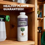Gardenia Fertilizer – Liquid Plant Food For More Blooms, Rich Green Leaves & Stronger Root Development, 8 Oz