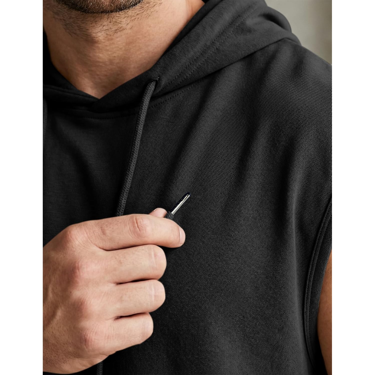 Jmierr Men'S Drawstring Hooded Shirts - Casual Loose Fit Cotton Hoodies Tee Shirt For Daily Wear