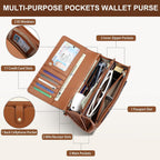 Small Crossbody Bags For Women Rfid Vegan Leather Wristlet Phone Mini Purse Shoulder Handbag Wallet Travel Purse