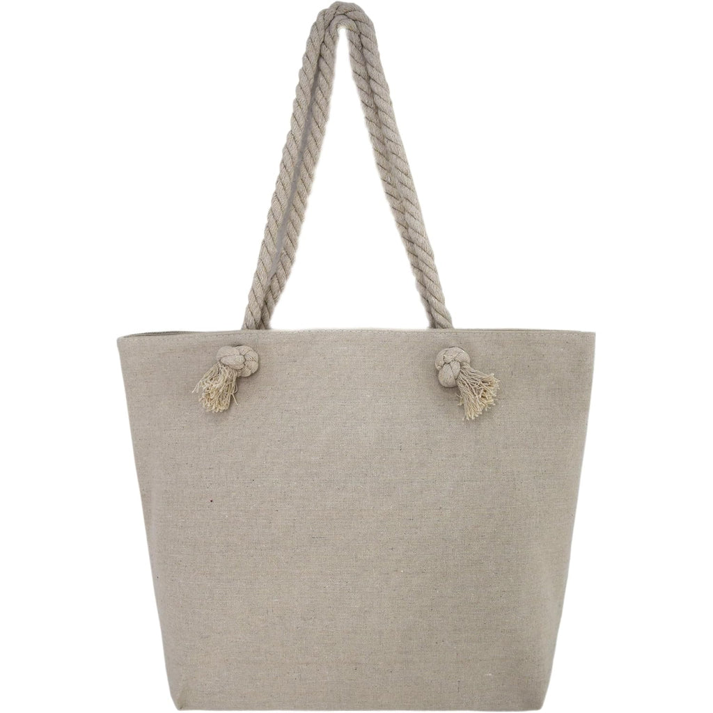 Western Origin American Flag Embroidered Tote Bag Stars And Stripes Beach Bag Rope Handles Shoulder Bag Women Purse