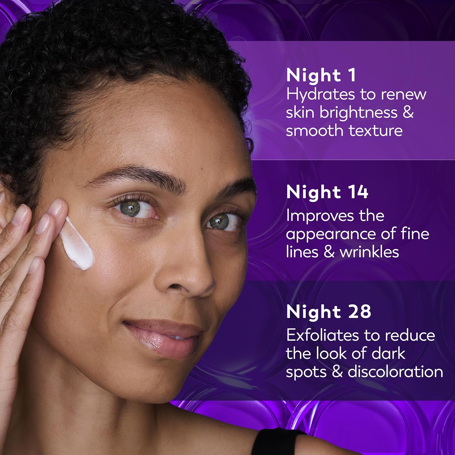 Olay Retinol Night Cream for Women, Anti-Aging Face Moisturizer, Fragrance-Free, Non Greasy - Anti-Wrinkle, Smooth Fine Lines, Hydrating Skin Care - Triple Collagen Cream, Peptide, Niacinamide, 1.7oz