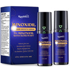 5% Minoxidil Hair Growth for Men and Women: 2-Pack Extra Strength Minoxidil Hair Loss Treatment Serum with Rosemary for Faster Stronger Thicker Hair Growth - 4 FL OZ